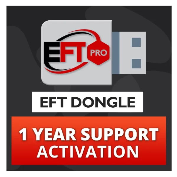 EFT Dongle 1 Year Support Activation