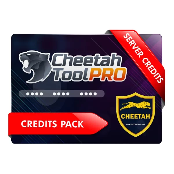Cheetah Tool Credits For All Modules