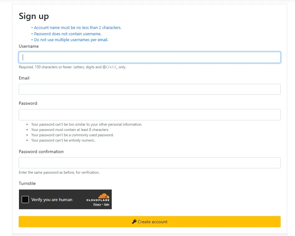 UnlockTool Register form